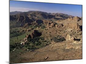 Hamlets and Terraces in the Anti-Atlas Mountains, Tafraoute Region, South West Area, Morocco-Duncan Maxwell-Mounted Photographic Print