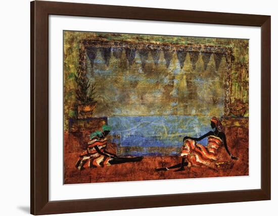 Hammam a Fes-Charlotte Derain-Framed Art Print