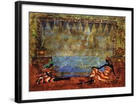 Hammam a Fes-Charlotte Derain-Framed Art Print