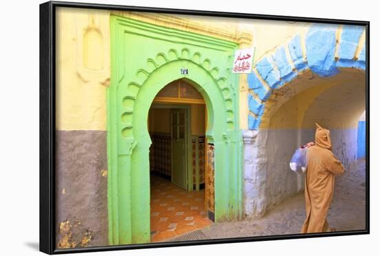 Hammam in Kasbah, Tangier, Morocco, North Africa, Africa-Neil Farrin-Framed Photographic Print