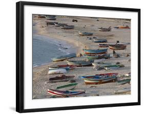Hammamet Waterfront, Cap Bon, Tunisia-Walter Bibikow-Framed Photographic Print