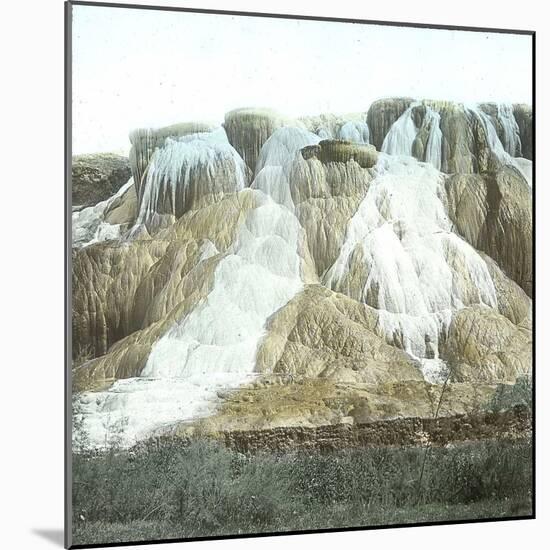 Hamman-Meskoutine (Algeria), Hot Springs Waterfall-Leon, Levy et Fils-Mounted Photographic Print