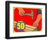 Hammer and Nail-null-Framed Giclee Print