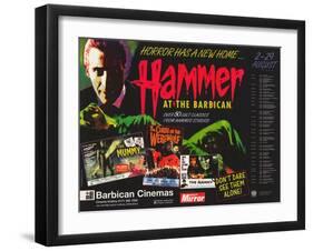 Hammer Film Productions Limited, 9999-null-Framed Art Print