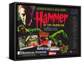 Hammer Film Productions Limited, 9999-null-Framed Stretched Canvas