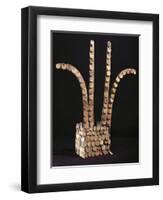 Hammered Gold Diadem-null-Framed Giclee Print