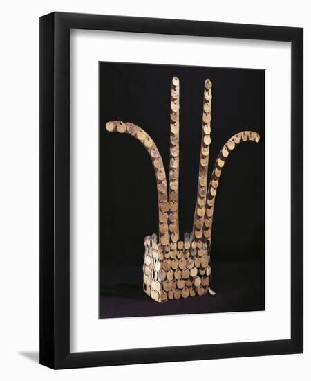 Hammered Gold Diadem-null-Framed Giclee Print