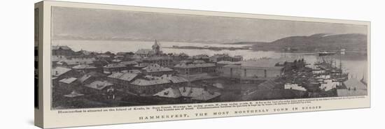 Hammerfest, the Most Northerly Town in Europe-null-Stretched Canvas