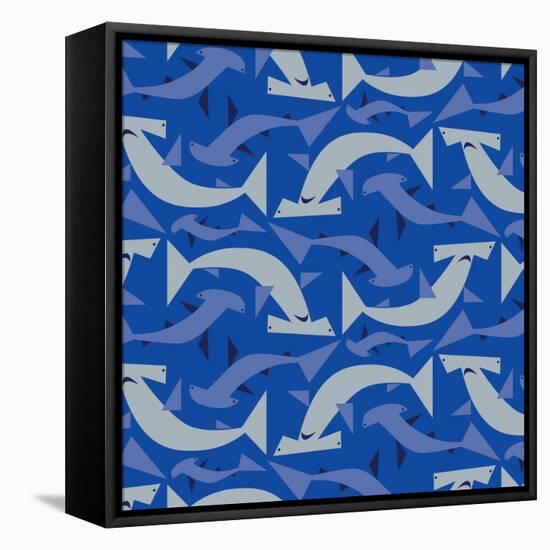 Hammerhead-null-Framed Stretched Canvas