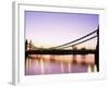 Hammersmith Bridge, London, England, United Kingdom-Nick Wood-Framed Photographic Print