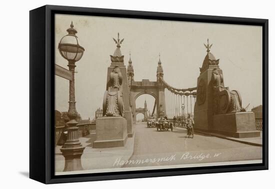 Hammersmith Bridge, London-null-Framed Stretched Canvas