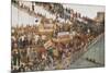 Hammersmith Bridge on Boat-Race Day-Walter Greaves-Mounted Giclee Print