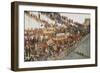 Hammersmith Bridge on Boat-Race Day-Walter Greaves-Framed Giclee Print