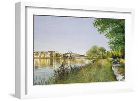 Hammersmith Bridge-Isabel Hutchison-Framed Giclee Print