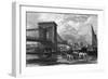 Hammersmith Bridge-George Cooke-Framed Art Print