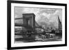 Hammersmith Bridge-George Cooke-Framed Premium Giclee Print