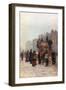 Hammersmith 'Bus-Rose Maynard Barton-Framed Giclee Print