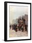 Hammersmith 'Bus-Rose Maynard Barton-Framed Giclee Print