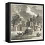 Hammersmith Red Cow-WH Prior-Framed Stretched Canvas