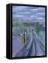 Hammersmith to Barons Court, 1996-Sophia Elliot-Framed Stretched Canvas