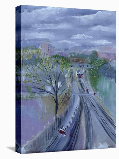 Hammersmith to Barons Court, 1996-Sophia Elliot-Stretched Canvas