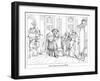 Hammerstein, the Asylum of Emperor Henry IV-Alfred Rethel-Framed Giclee Print