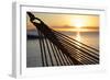 Hammock and Beach at Sunset-Frank Fell-Framed Photographic Print