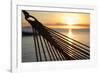 Hammock and Beach at Sunset-Frank Fell-Framed Photographic Print