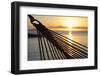 Hammock and Beach at Sunset-Frank Fell-Framed Photographic Print