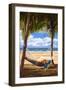 Hammock and Palms-Lantern Press-Framed Art Print