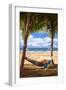 Hammock and Palms-Lantern Press-Framed Art Print