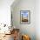 Hammock and Posts-Lantern Press-Framed Art Print displayed on a wall