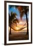 Hammock and Sunset-Lantern Press-Framed Art Print