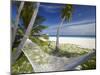 Hammock and Tropical Beach, Maldives, Indian Ocean, Asia-Sakis Papadopoulos-Mounted Photographic Print