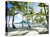 Hammock at Bora Bora, Tahiti-null-Stretched Canvas