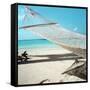 Hammock at the Beach-null-Framed Stretched Canvas