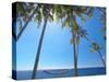 Hammock Between Palm Trees on Beach, Bali, Indonesia, Southeast Asia, Asia-Sakis Papadopoulos-Stretched Canvas