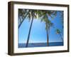 Hammock Between Palm Trees on Beach, Bali, Indonesia, Southeast Asia, Asia-Sakis Papadopoulos-Framed Photographic Print