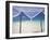 Hammock Hanging in Shallow Clear Water, the Maldives, Indian Ocean, Asia-Sakis Papadopoulos-Framed Photographic Print