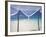 Hammock Hanging in Shallow Clear Water, the Maldives, Indian Ocean, Asia-Sakis Papadopoulos-Framed Photographic Print