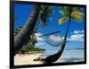 Hammock Hanging Seaside-Randy Faris-Framed Photographic Print