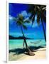 Hammock Hanging Seaside-Randy Faris-Framed Photographic Print