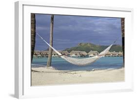 Hammock in Bora Bora-GDVCOM-Framed Photographic Print