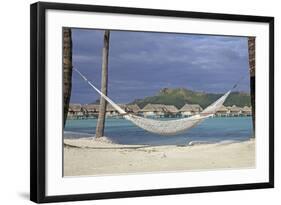 Hammock in Bora Bora-GDVCOM-Framed Photographic Print