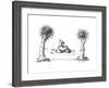 Hammock / Magic carpet - Cartoon-John O'brien-Framed Premium Giclee Print
