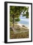 Hammock on a Beach in Ha'Apai, Tonga, South Pacific-Michael Runkel-Framed Photographic Print