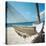 Hammock on a Beach-null-Stretched Canvas