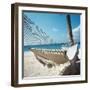 Hammock on a Beach-null-Framed Photographic Print