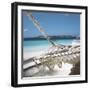 Hammock on a Beach-null-Framed Photographic Print