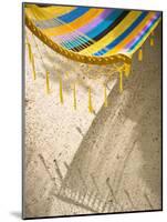 Hammock on Beach, Caye Caulker, Belize-Russell Young-Mounted Photographic Print